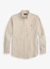 Custom fit Oxford overhemd - Coastal Beige / Beige