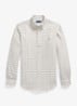 Custom fit tattersall Oxford overhemd met ruitdessin - Bruin