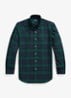 Custom fit tattersall Oxford overhemd met ruitdessin - Donkerblauw