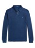 Custom slim fit polo met logoborduring - Dark Indigo / Donkerblauw