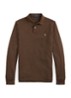 Custom slim fit polo van piqué katoen - Nutmeg Brown Heather/C8526-47X3