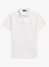 Custom slim fit polo van piqué katoen - Antique Cream/C7114-ZXW3