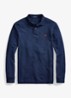Custom slim fit polo van piqué katoen - Newport Navy / Donkerblauw