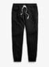 De fleece RL trainingsbroek - Polo Black / Zwart