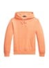 De RL fleece hoodie - Pompano Orange