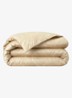 Doncaster dekbedovertrek van katoensatijn 120TC - exclusief kussenslopen - Beige