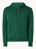 Double-knit hoodie met volledige rits - Vintage Pine / Donkergroen