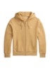 Double-knit hoodie met volledige rits - Classic Camel