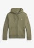 Double-knit hoodie met volledige rits - Cruise Olive / Olijfgroen