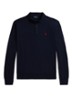 Fijngebreide trui met logoborduring - Blauw