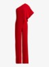 Georgette jumpsuit met blote schouder - Cruise Red 2WR6 / Rood