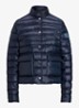Gewatteerd jack met donsvulling en klepzakken - Dk Navy-2XEA / Blauw