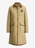 Gewatteerde jas met quilt patroon - Birch Tan / Beige