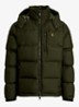 Gorham puffer jack met donsvulling en ritszakken - Company Olive / Olijfgroen