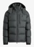 Gorham puffer jack met donsvulling en ritszakken - Charcoal Grey / Grijs