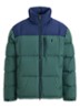 Gorham puffer jas met opstaande kraag - Charter Green / Groen