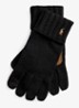 Handschoenen van merinowol met touchscreen functie - Black / Zwart