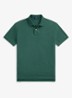Het iconische mesh Polo-shirt - Washed Forest / Donkergroen