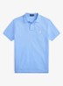 Het iconische mesh Polo-shirt - Blue Lagoon/C8125-ZY9G