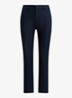 High waist slim fit pantalon met steekzakken - Lauren Navy / Blauw