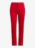 High waist slim fit pantalon met steekzakken - Ralph Red / Rood