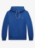 Hoodie met kangoeroezak en logo - Blue Yacht / Blauw