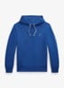 Hoodie met kangoeroezak en logo - Blue Yacht / Blauw
