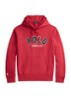 Hoodie met logo - Sunrise Red / Rood