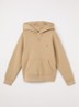 Hoodie met logoborduring - Khaki