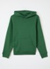 Hoodie met logoborduring - Felgroen