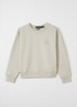 Hoodie met logoprint - Beige