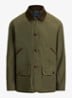 Jack met details van corduroy en opgestikte zakken - Canopy Olive / Olijfgroen