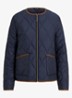 Jack met quilt patroon en steekzakken - Blauw