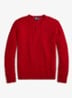 Kabelgebreide pullover van kasjmier - Park Ave Red / Rood