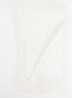 Kabelgebreide sjaal 120 x 16 cm - Beige