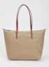 Keaton shopper met logo - Zand