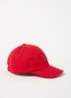 Kids pet met logo - Steenrood