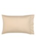 Kussensloop van katoensatijn 624TC in 2-pack - Creme
