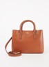 Marcy Small handtas van leer - Cognac