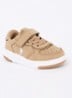 Master Court sneaker met logoborduring - Camel