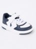 Master Court sneaker met logoborduring - Donkerblauw