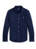 Overhemd met logoborduring - Cruise Navy / Donkerblauw