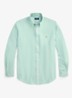 Oxford custom fit overhemd met button down kraag - Hillside Green / Mintgroen