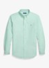 Oxford custom fit overhemd met button down kraag - Scarab Green / Lichtgroen