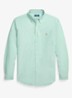 Oxford custom fit overhemd met button down kraag - Scarab Green / Lichtgroen