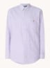Oxford custom fit overhemd met button down kraag - Thistle / Paars