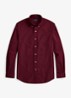 Oxford custom fit overhemd met logoborduring - Classic Wine / Wijnrood
