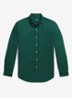 Oxford custom fit overhemd met logoborduring - Moss Agate / Donkergroen
