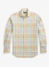 Oxford custom fit overhemd met ruitdessin - Blauw