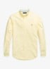 Oxford slim fit overhemd met button down kraag - Yellow Oxford
